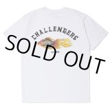 CHALLENGER/FLAME FISH TEE（ホワイト）［プリントT-22春夏］