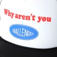 画像3: CHALLENGER/W.A.Y CHALLENGER CAP（ブラック）［メッシュキャップ-22春夏］