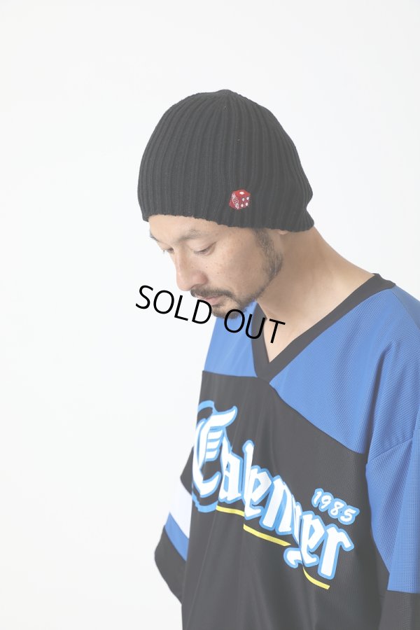 画像3: CHALLENGER/DICE KNIT CAP（ブルー）［ダイスニットキャップ-22春夏］