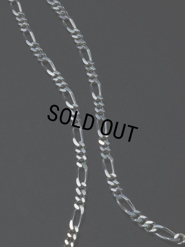 ANTIDOTE BUYERS CLUB/Figaro Wide Chain（Silver） - JONAS