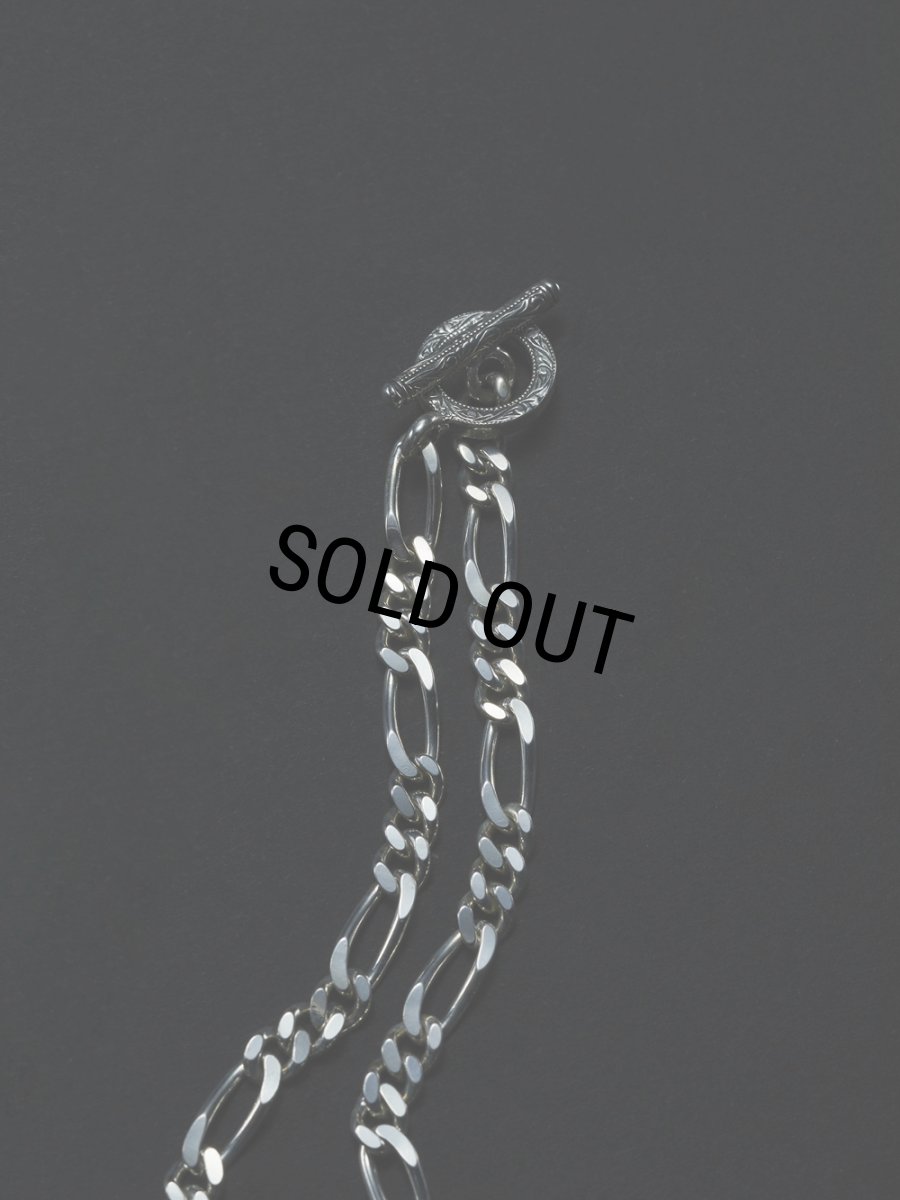 画像2: ANTIDOTE BUYERS CLUB/Figaro Wide Chain（Silver） (2)