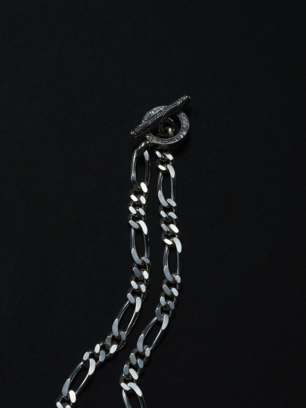 画像2: ANTIDOTE BUYERS CLUB/Figaro Wide Chain（Silver）［フィガロワイドチェーンネックレス］