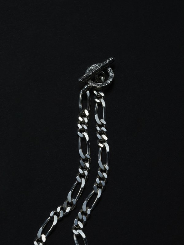 ANTIDOTE BUYERS CLUB/Figaro Wide Chain（Silver） - JONAS