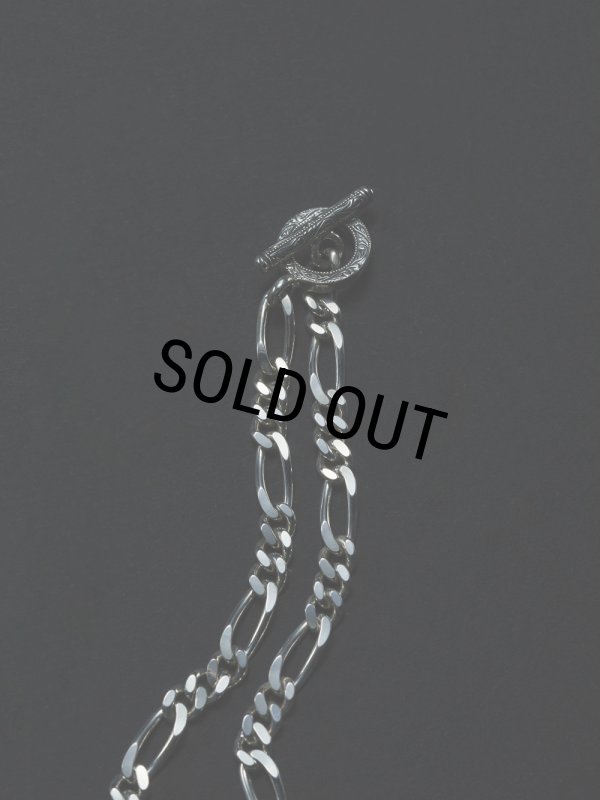 ANTIDOTE BUYERS CLUB/Figaro Wide Chain（Silver） - JONAS