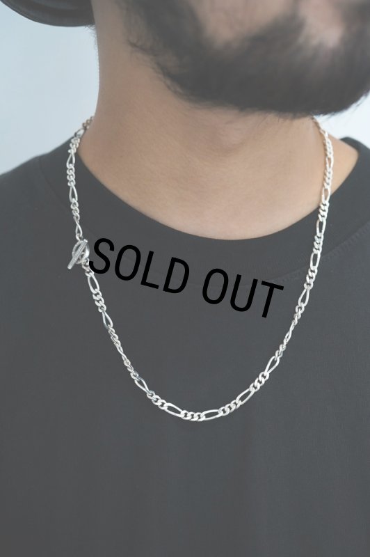 ANTIDOTE BUYERS CLUB/Figaro Wide Chain（Silver） - JONAS