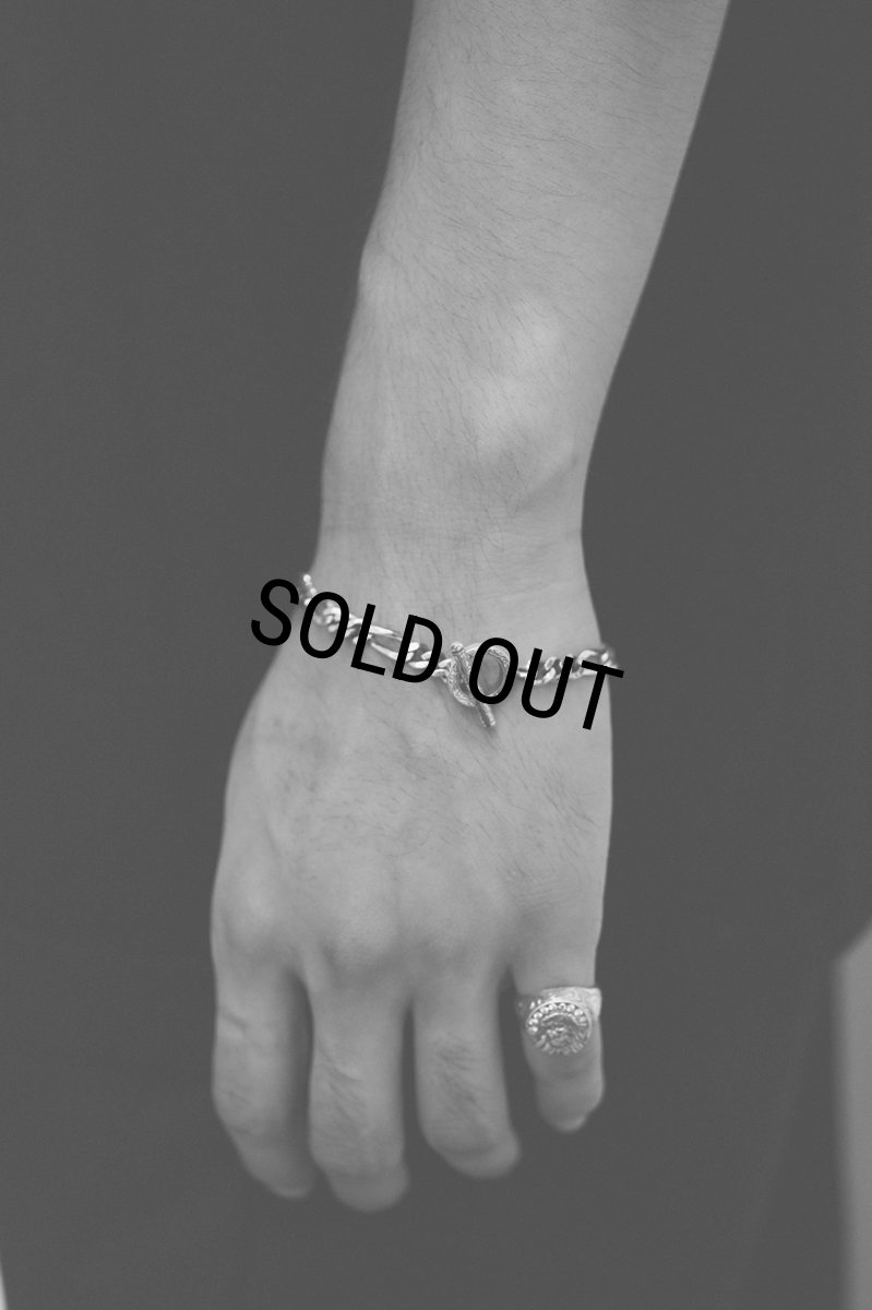 画像3: ANTIDOTE BUYERS CLUB/Figaro Wide Chain Bracelet（Silver） (3)
