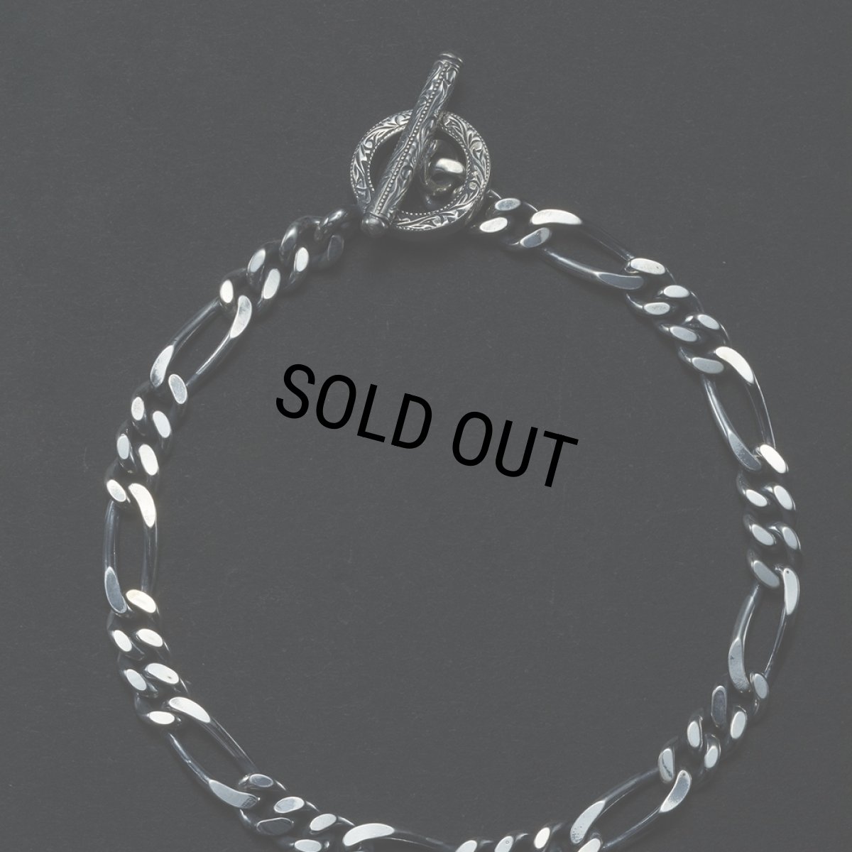 画像2: ANTIDOTE BUYERS CLUB/Figaro Wide Chain Bracelet（Silver） (2)