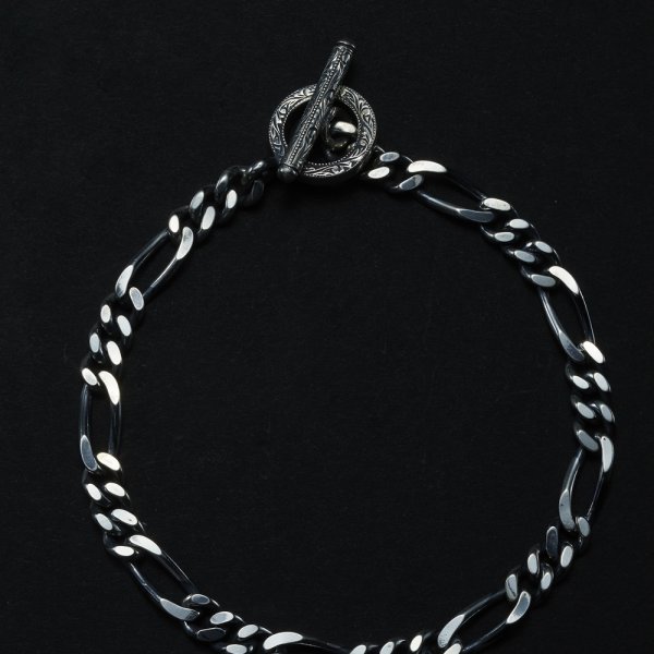 画像2: ANTIDOTE BUYERS CLUB/Figaro Wide Chain Bracelet（Silver）