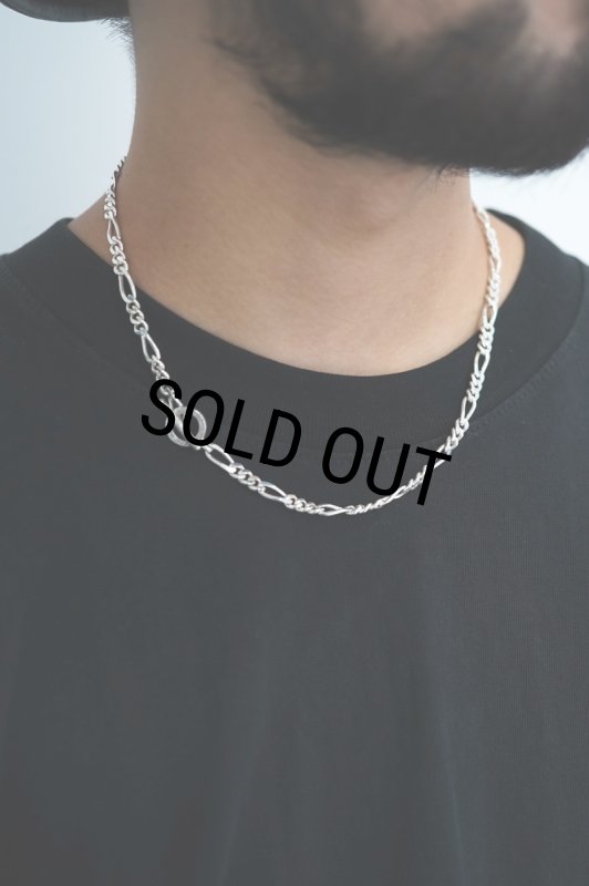 ANTIDOTE BUYERS CLUB/Figaro Wide Chain（Silver） - JONAS