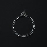 ANTIDOTE BUYERS CLUB/Figaro Wide Chain Bracelet（Silver）［フィガロワイドチェーンブレスレット］