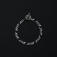 ANTIDOTE BUYERS CLUB/Figaro Wide Chain Bracelet（Silver）