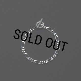 ANTIDOTE BUYERS CLUB/Figaro Wide Chain Bracelet（Silver） - JONAS