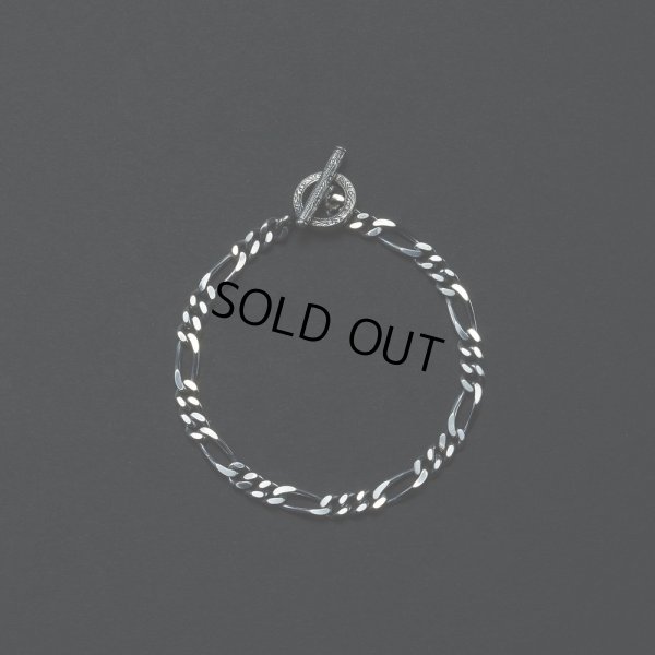 画像1: ANTIDOTE BUYERS CLUB/Figaro Wide Chain Bracelet（Silver）［フィガロワイドチェーンブレスレット］