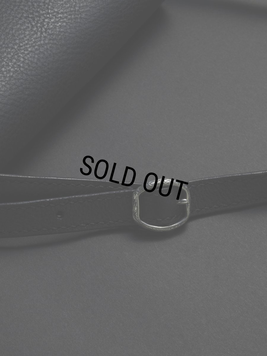 画像5: ANTIDOTE BUYERS CLUB/Leather Compact Shoulder Bag（Black） (5)