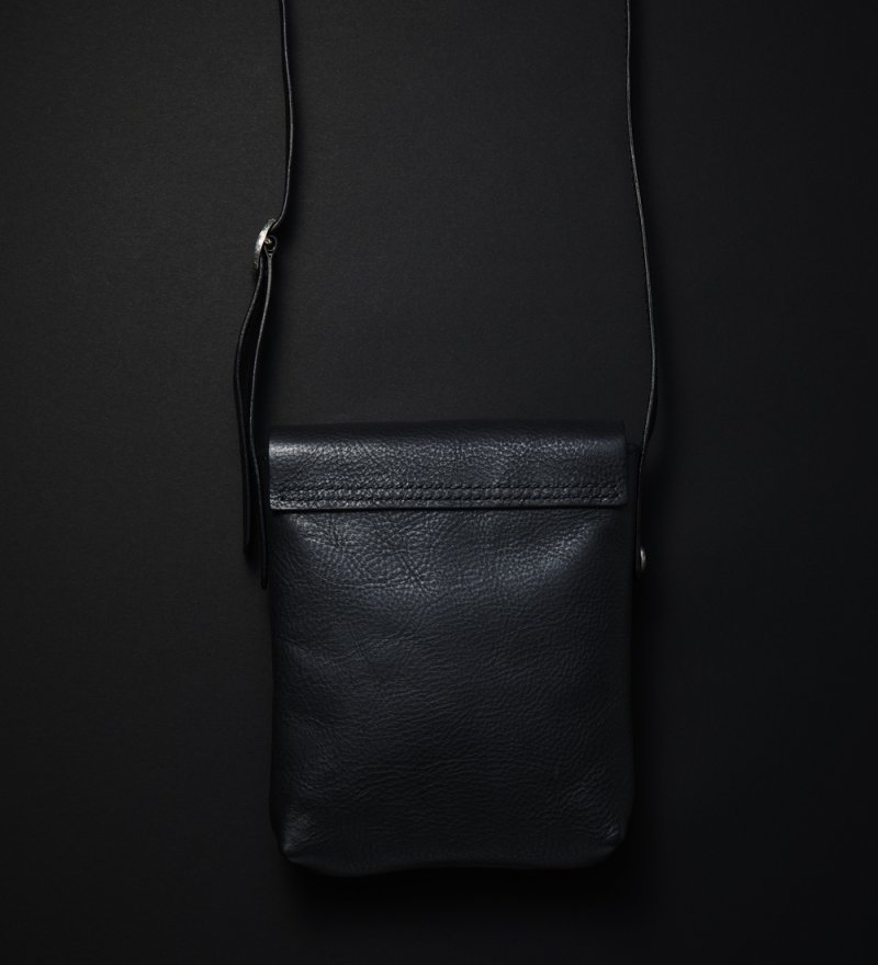 画像2: ANTIDOTE BUYERS CLUB/Leather Compact Shoulder Bag（Black）