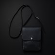 画像1: ANTIDOTE BUYERS CLUB/Leather Compact Shoulder Bag（Black） (1)