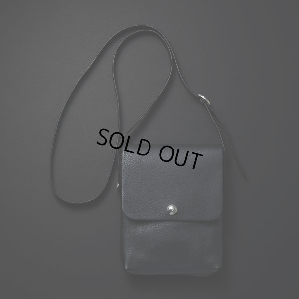 画像1: ANTIDOTE BUYERS CLUB/Leather Compact Shoulder Bag（Black）