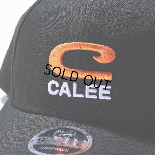 画像3: CALEE/×NEW ERA CALEE LOGO BASEBALL CAP（ブラック）［B.Bキャップ-22春夏］