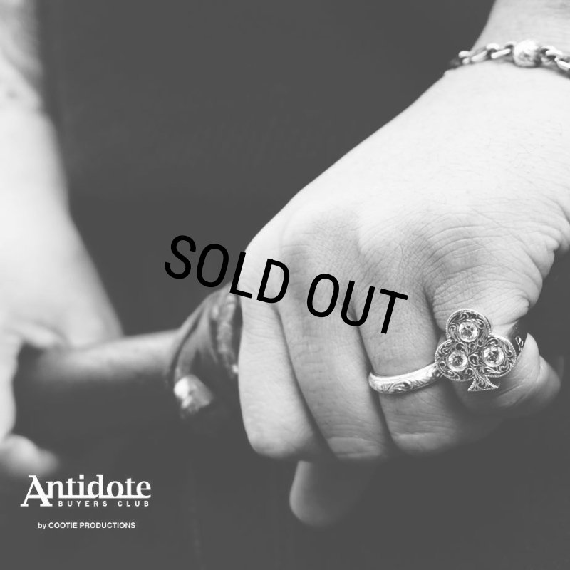 ANTIDOTE BUYERS CLUB/Engraved Club Ring（Silver） - JONAS