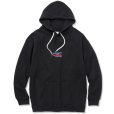 画像1: CALEE/CALEE RC Logo pullover hoodie（ブラック）［プルオーバーパーカー-22春夏］ (1)