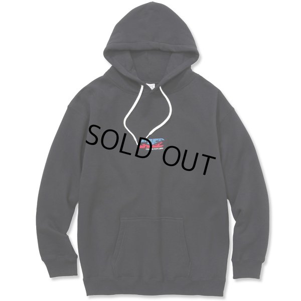 画像1: CALEE/CALEE RC Logo pullover hoodie（ブラック）［プルオーバーパーカー-22春夏］