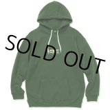 CALEE/CALEE RC Logo pullover hoodie（グリーン）［プルオーバーパーカー-22春夏］