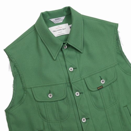 他の写真3: DAIRIKU/Regular Polyester Vest（グリーン）［ポリエステルベスト-22春夏］