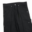 画像3: DAIRIKU/"Painter" Pressed Pants（Black）［"ペインター"スタプレパンツ-22秋冬］ (3)