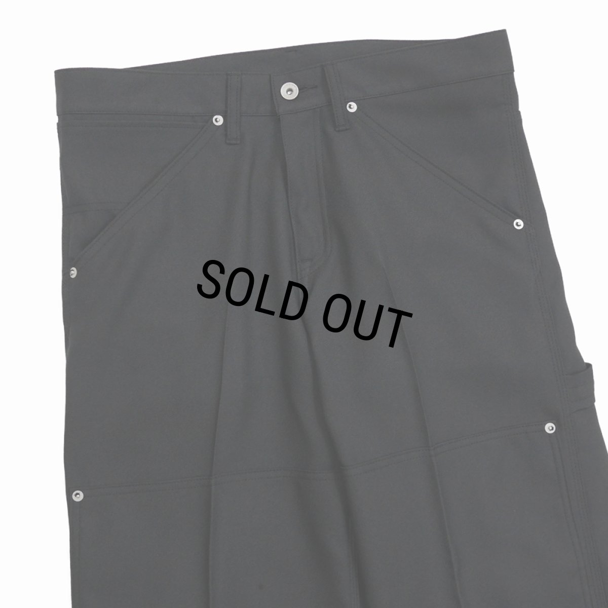 画像3: DAIRIKU/"Painter" Pressed Pants（Black）［"ペインター"スタプレパンツ-23秋冬］ (3)