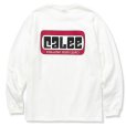 画像2: CALEE/CALEE Box logo L/S t-shirt（ホワイト）［プリント長袖T-22春夏］ (2)