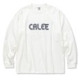画像1: CALEE/Drop shoulder S.V.D.S.H L/S t-shirt（ホワイト）［ドロップショルダー長袖T-22春夏］ (1)