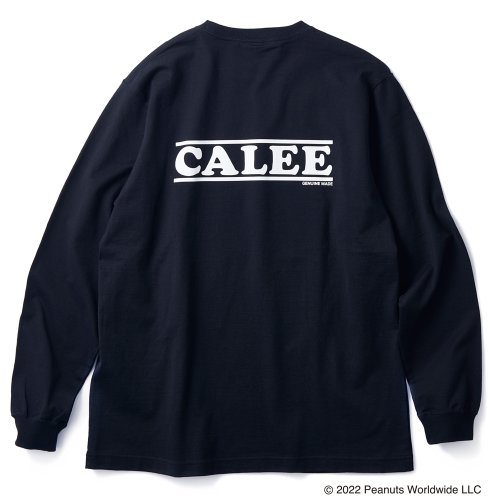 他の写真2: CALEE/PEANUTS L/S T-shirt（ブラック） 【30%OFF】［プリント長袖T-22春夏］