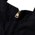 画像4: CALEE/Deck type wide overalls（ブラック）［ワイドオーバーオール-22春夏］