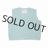 DAIRIKU/"A.J." Knit Vest（ユースブルー） 【50%OFF】［ニットベスト-22春夏］