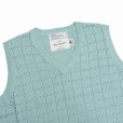 画像3: DAIRIKU/"A.J." Knit Vest（ユースブルー） 【50%OFF】［ニットベスト-22春夏］ (3)