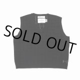DAIRIKU/"A.J." Knit Vest（ブラック） 【40%OFF】［ニットベスト-22春夏］