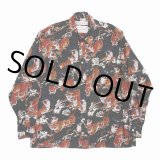 DAIRIKU/Tiger L-S Shirt with Money Clip（ブラック） 【30%OFF】［タイガーシャツwithマネークリップ-22春夏］