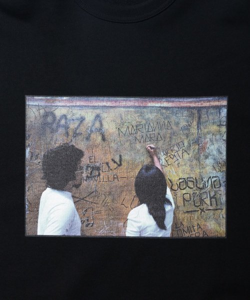 他の写真3: COOTIE PRODUCTIONS/Print Crewneck Sweatshirt-5（×VARRIO）（ブラック）［クルーネックスウェット-22春夏］