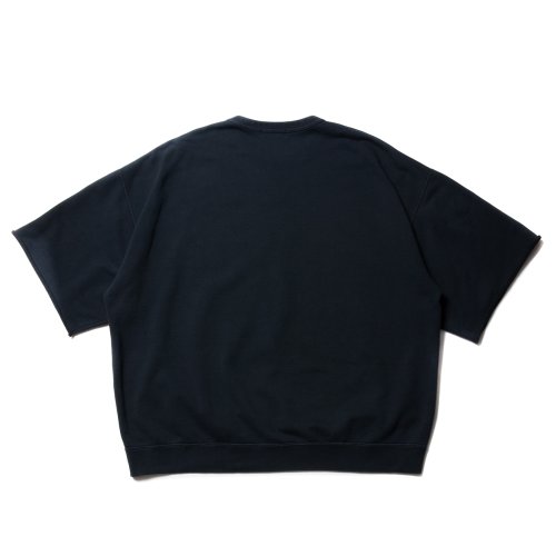 他の写真2: COOTIE PRODUCTIONS/Sulfur Dyed Cut Off S/S Sweatshirt（ブラック）［カットオフ半袖スウェット-22春夏］