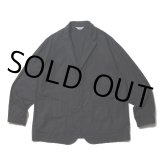 COOTIE PRODUCTIONS/Garment Dyed Lapel Jacket（ブラック）［ラペルJKT-22春夏］