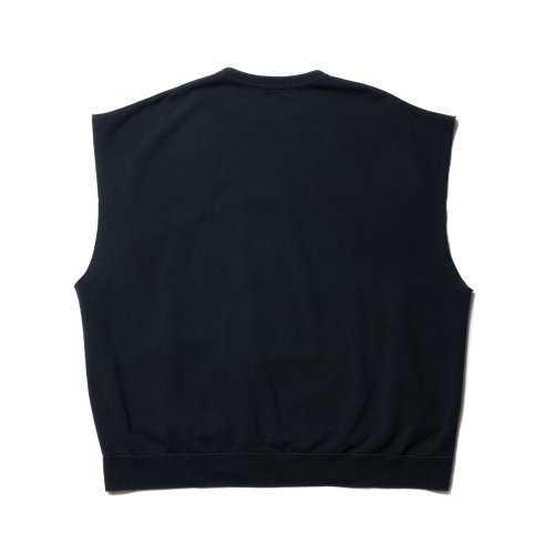 他の写真2: COOTIE PRODUCTIONS/Sulfur Dyed Cut Off Sleeve Less Sweatshirt （ブラック）［カットオフスリーブレススウェット-22春夏］
