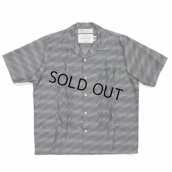 画像1: DAIRIKU/"ジュン" Open Collar Shirt（ジュン） 【40%OFF】［ジュンオープンカラーシャツ-22春夏］