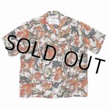 DAIRIKU/"Tiger" Open Coller Shirt（ホワイト） 【40%OFF】［タイガーオープンカラーシャツ-22春夏］