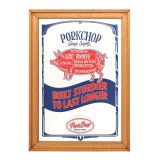 PORKCHOP/PUB MIRROR（WOOD）［パブミラー-22秋冬］