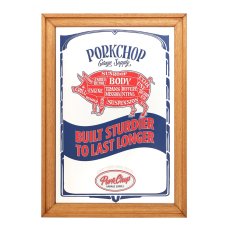 画像1: PORKCHOP/PUB MIRROR（WOOD）［パブミラー-22秋冬］ (1)