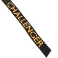 画像3: CHALLENGER/LOGO JACQUARD BELT（BLACK×ORANGE）［ベルト-22秋冬］ (3)