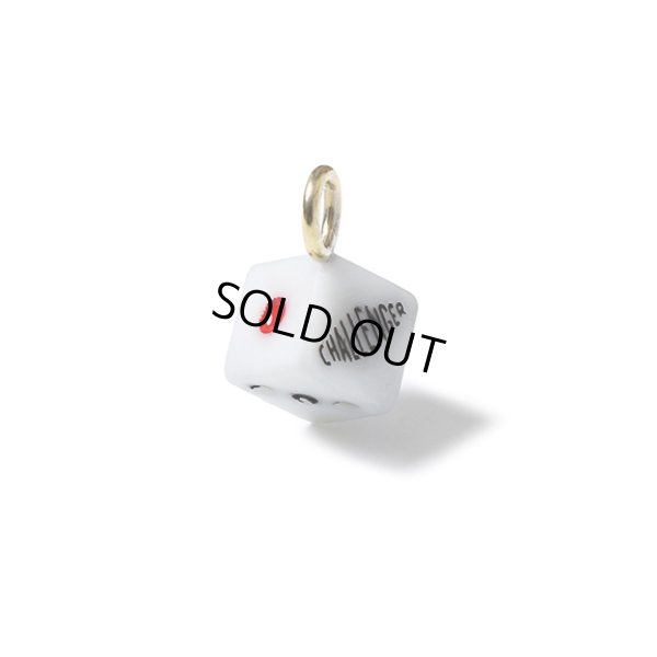 画像1: CHALLENGER/DICE PENDANT TOP（SCULP WHITE）［ダイスペンダントトップ-22秋冬］
