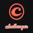 画像3: CHALLENGER/90'S LOGO C/N SWEAT（BLACK）［クルーネックスウェット-22秋冬］ (3)
