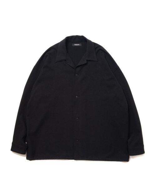 他の写真1: ROTTWEILER/OPEN COLLAR SHIRT（BLACK）［オープンカラーシャツ-22秋冬］