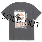 CALEE/Stretch trade mark logo t-shirt（ブラック） 【60%OFF】［プリントT-22春夏］